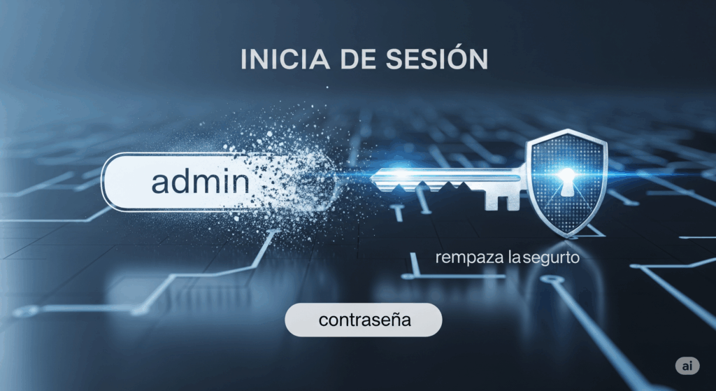 Cambia las Contraseñas por Defecto